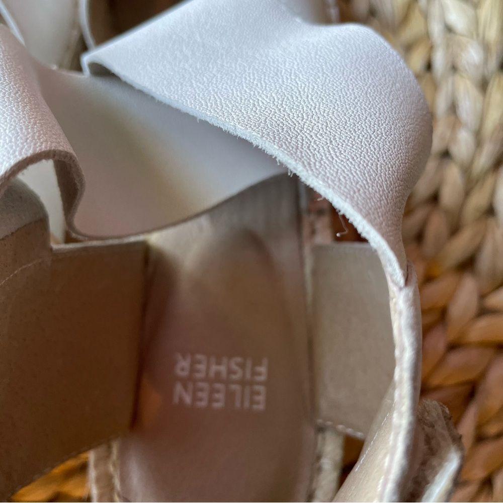 Eileen Fisher Women's Willow Espadrille Wedge Sandal Size 9 - Picture 9 of 12